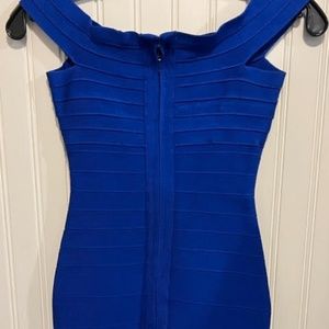 Blue Dress by KatieJNYC couture,  Super flattering Excellent condition worn once